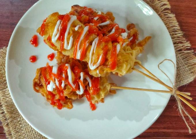 Resep Sate Sosis Gulung Mie Oleh Yusra Sfa Cookpad