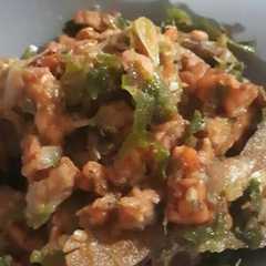 รูปของ Sambel ijo tempe ikan asin