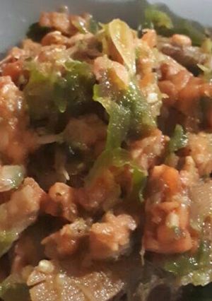 Foto resep Sambel ijo tempe ikan asin