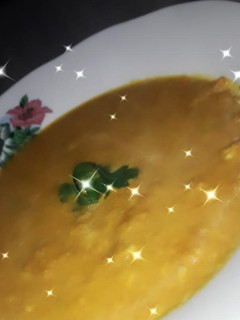 Una foto de Sopa crema de Calabaza