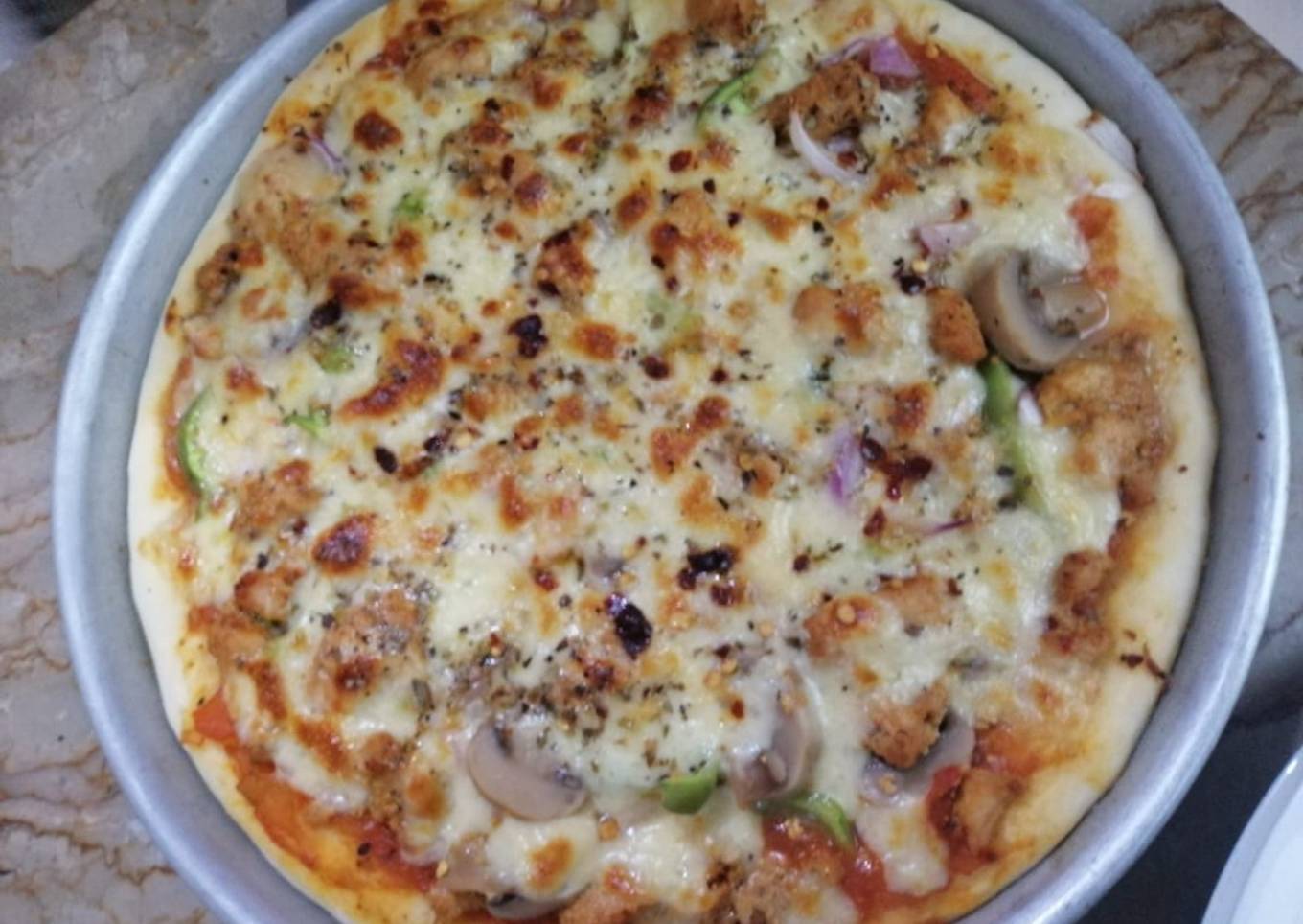 Spicy pizza