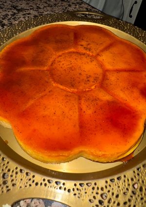 صورة لوصفة كريم كرميل بكريمة الطبخ