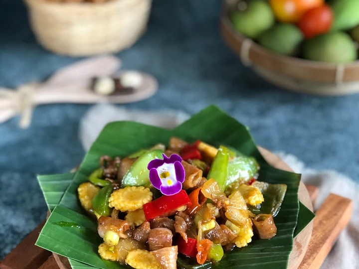 Cara Simple Membikin Resep  Cumi asin asam manis yang Enak, Enak Banget