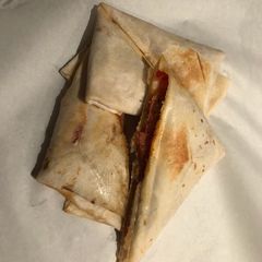 A picture of Toasted Tuna wrap.