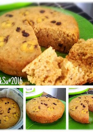 Foto resep Big Banana Muffin Magiccom NO Mixer (Bolu Pisang aslinya :)