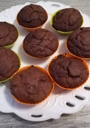 Φωτογραφία της συνταγής Σοκολατένια cupcakes