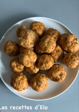 Une photo de Boulette de poulet au chorizo au Thermomix