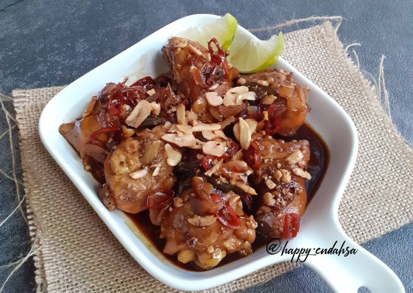 Ayam Kecap khas Palembang