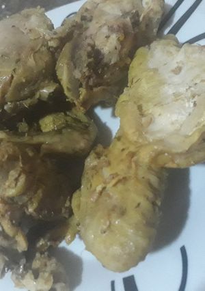 A picture of Boiled chicken.