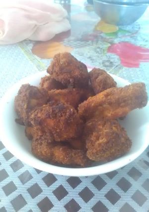 A picture of Jeera KFC deep fry chicken.