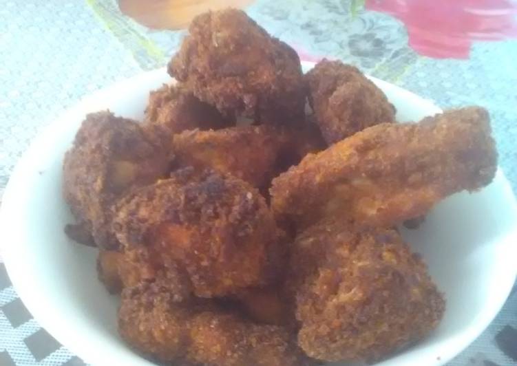 Simple Way to Prepare Super Quick Homemade Jeera KFC deep fry chicken