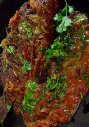 A picture of Stewed fish.