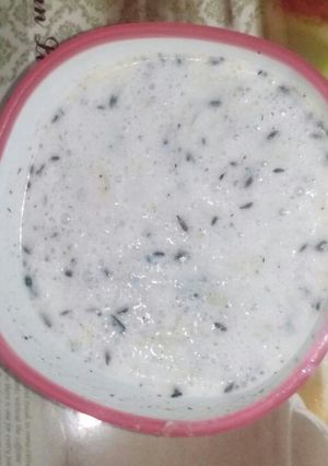 A picture of Kaddu ka raita.