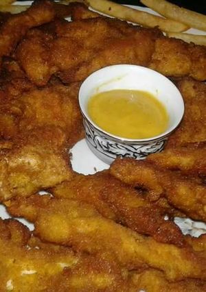صورة لوصفة تشيكن استربس