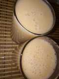 Mix jugos de pacay con papaya, leche y plátanos