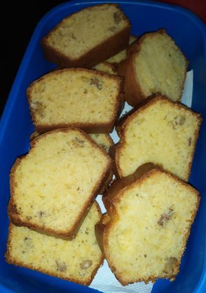 Una foto de Budín Miel y nueces 🍯🌰