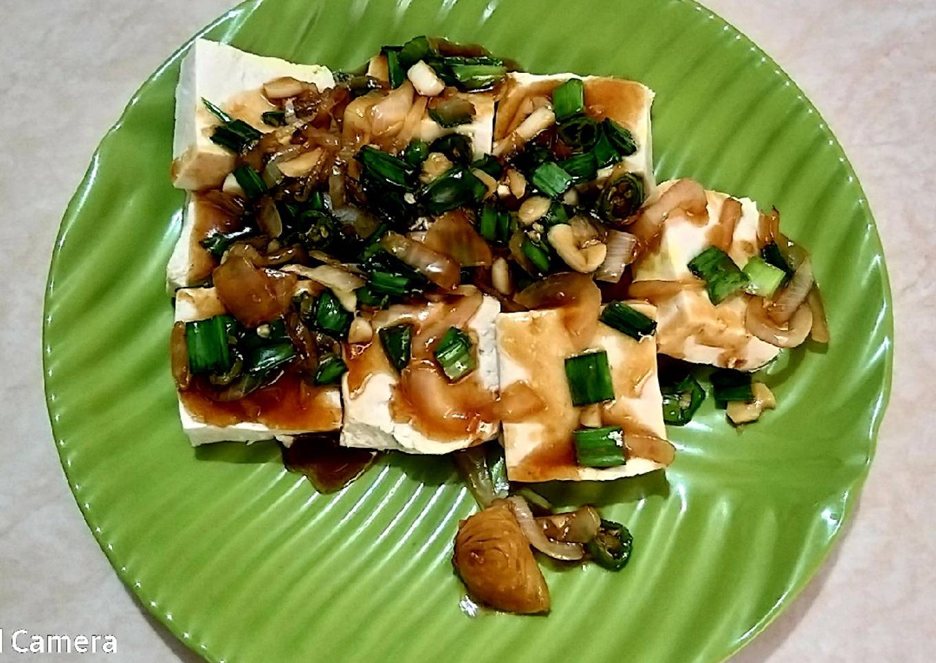 Tahu Kukus Saus Tiram