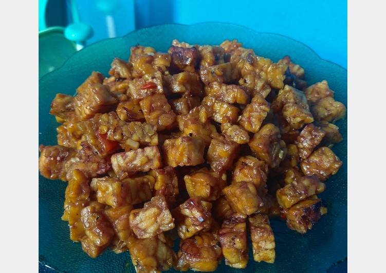 Resep Tempe asamjawa Jadi, Sempurna