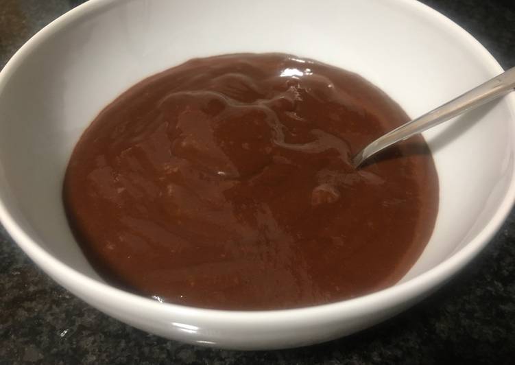 Mousse chocolate vegano con MC