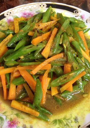 Foto resep Tumis kuning buncis wortel