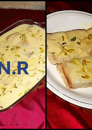 A picture of Custard shahi Tukray.