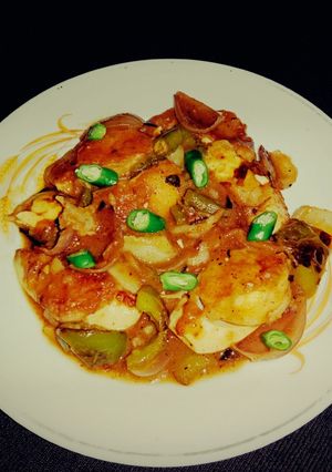 এগ চিলি (Egg Chilli recipe in Bengali) রেসিপির প্রধান ছবি