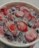 Yogurt con gelatina