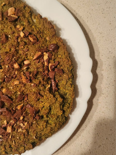 Una foto de Bizcocho de Té matcha