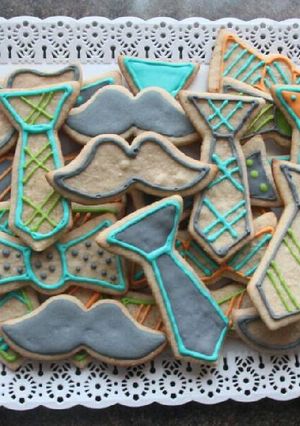 Una foto de Galletas de mantequilla decoradas