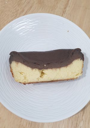 Foto resep Basque Burnt Chocolate Cheese Cake