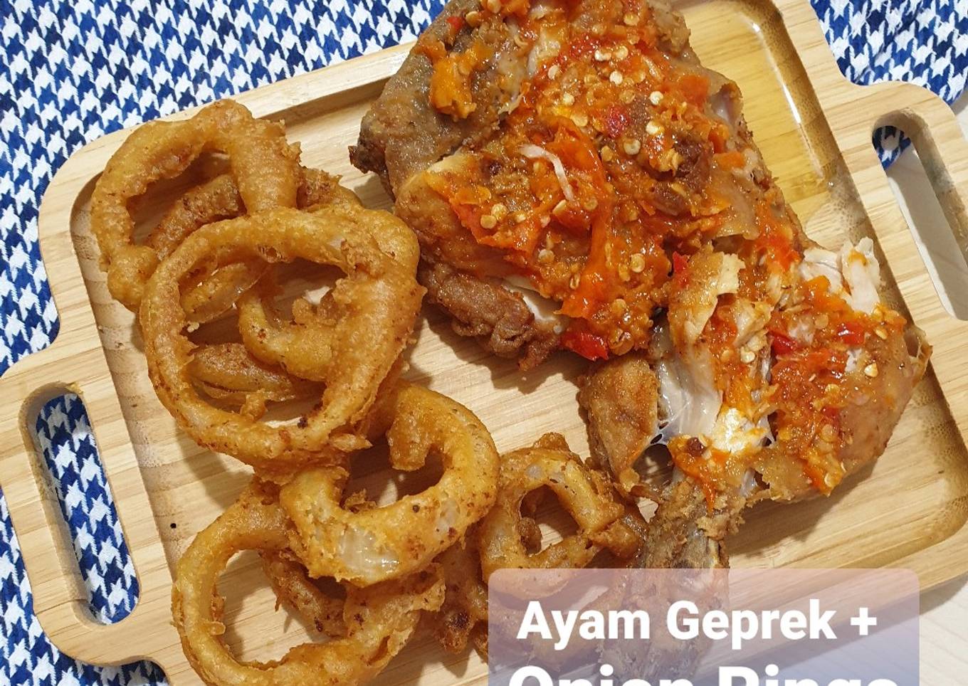 66. Ayam Geprek