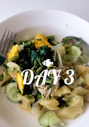 Foto resep GM Diet day 3 - Veggie & Fruits
