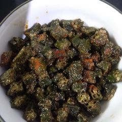 A picture of Crispy Bhindi.