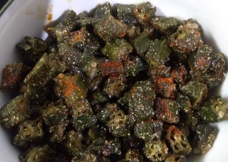 Recipe of Ultimate Crispy Bhindi