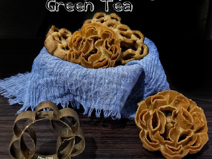Standar Bagaimana cara memasak Kembang Goyang Green Tea Wijen yang sempurna