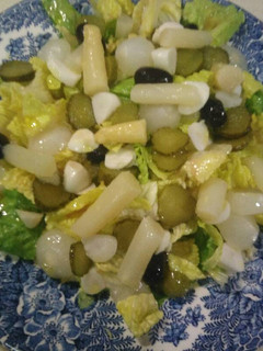 Una foto de Ensalada de espárragos