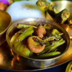 A picture of Alu,Ucche o bori dia Datar torkari.
