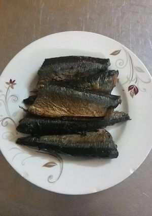 Hình của món Cá kìm kho gừng xả.