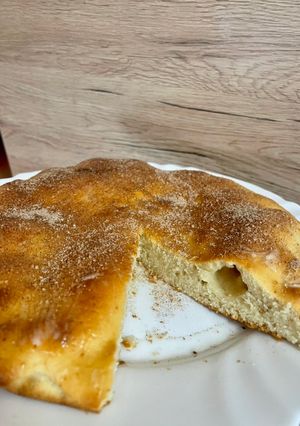 Kürtős kalácsos pite recept fotója