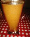 Licuado de manzana, pasas de uva y ciruelas con avena 💪 💪