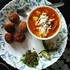 A picture of Rajgira aata batti.