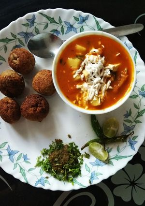 A picture of Rajgira aata batti.