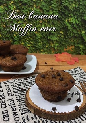 Foto resep Best banana muffin ever