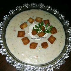 A picture of Cream of Chicken soup.