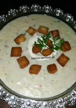A picture of Cream of Chicken soup.