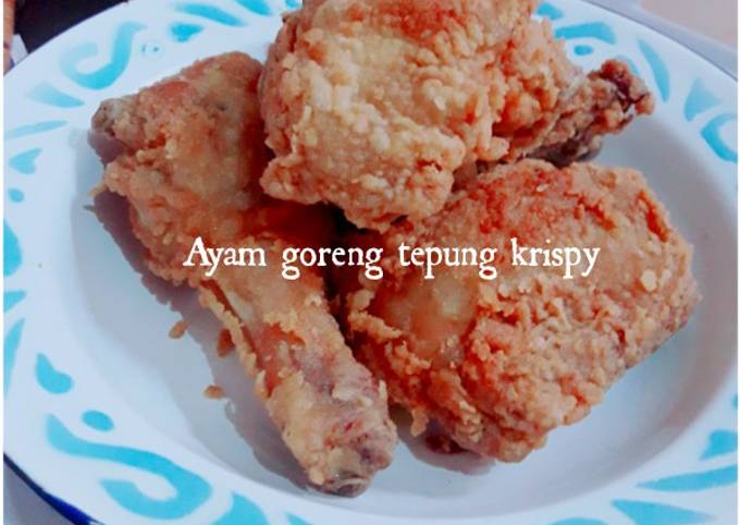 Ayam goreng tepung krispy