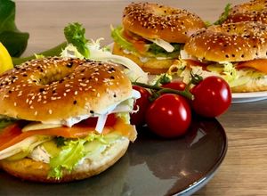 Une photo de Bagel nordique à la crème de Philadelphia