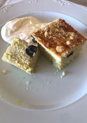 Foto principal de Pastel de Puerros con Aceitunas Negras