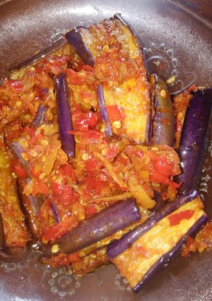 Foto resep Terong Teri Balado