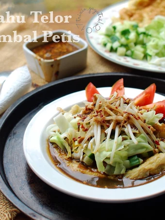 Cara Mudah Membuat Resep Tahu Telor Sambal Petis yang Enak Banget Anti Ribet, Lezat Sekali